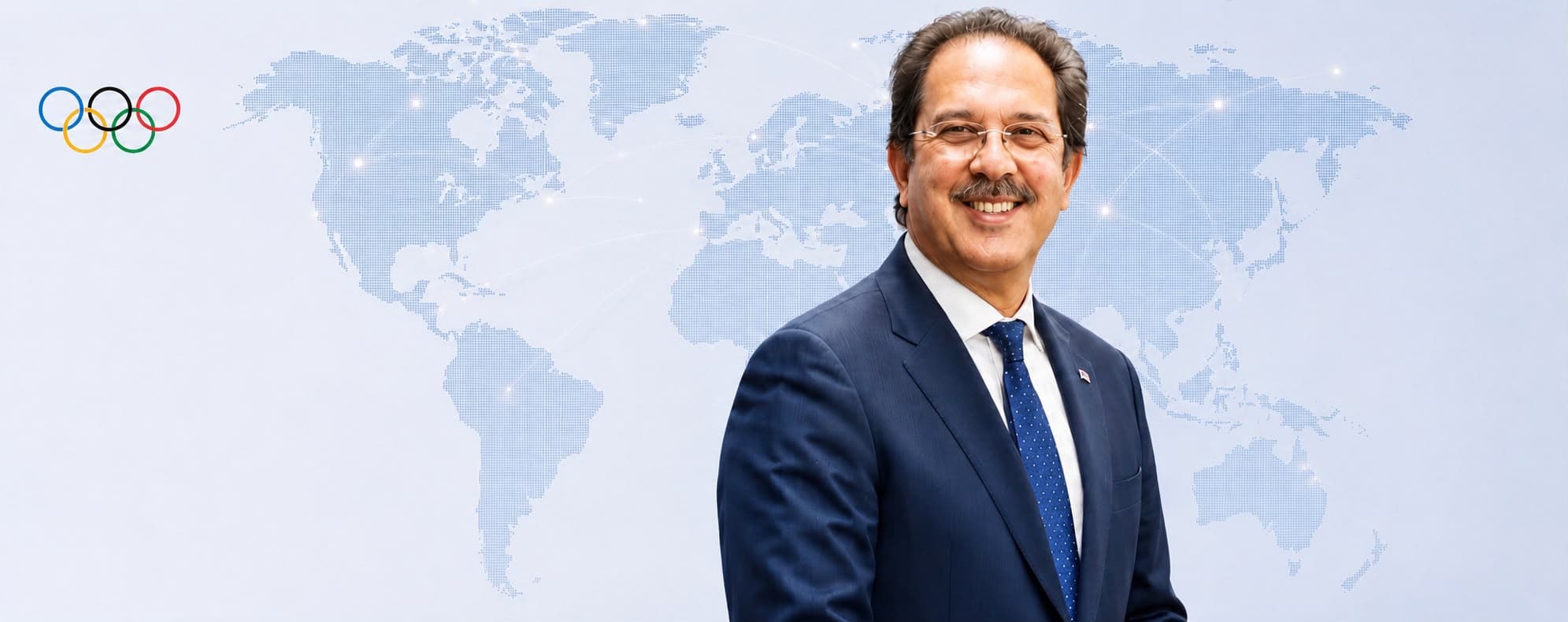 Mustapha Berraf, candidat à la Présidence de l'ANOC