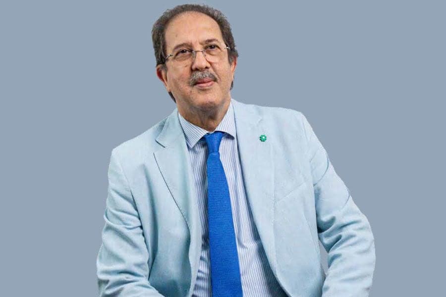 Portrait de Mustapha Berraf, candidat à la Présidence de l'ANOC